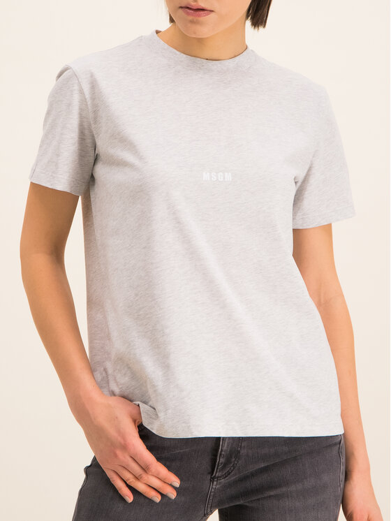 T-shirt 2841MDM100 207296 94 Grigio Regular Fit