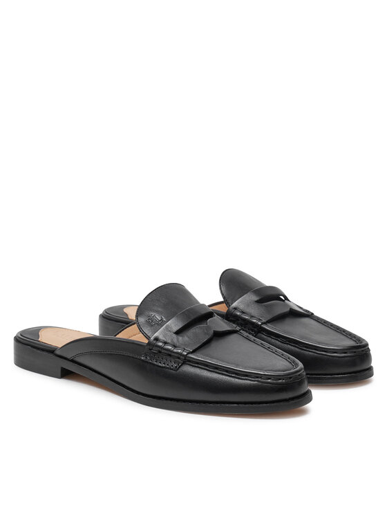 LAUREN RALPH LAUREN LAUREN RALPH LAUREN Papucs Wynnie Mule 802943791001 Fekete