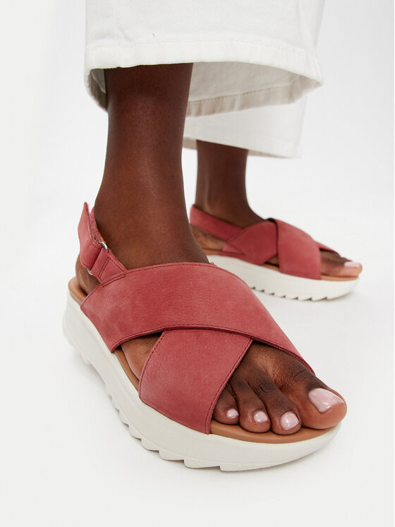 Clarks Clarks Босоніжки Dashlite Wish 26176372 Рожевий
