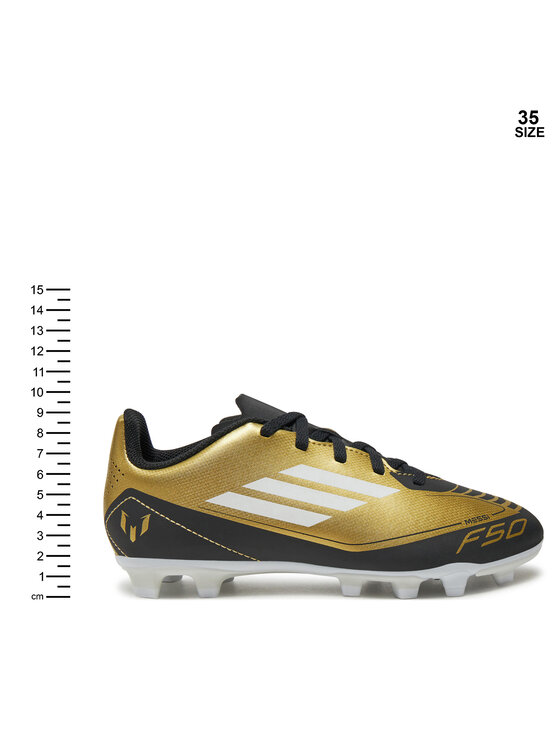 adidas Scarpe da calcio F50 Club FxG Messi IG9319 Oro Modivo