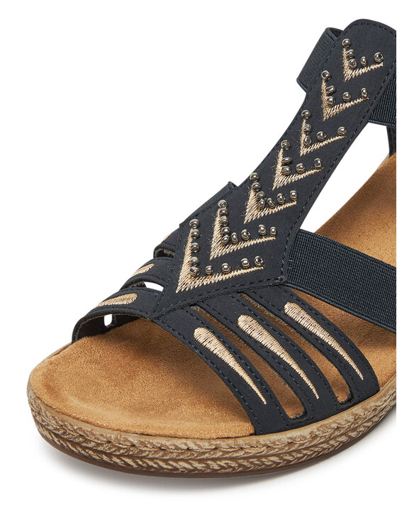 Rieker Rieker Sandalen V2461-14 Dunkelblau