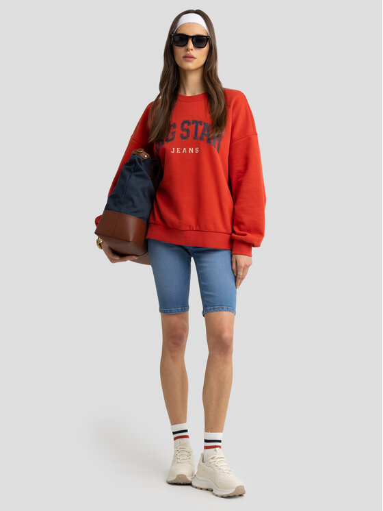 BIG STAR BIG STAR Bermudy SHIRA Niebieski Skinny Fit