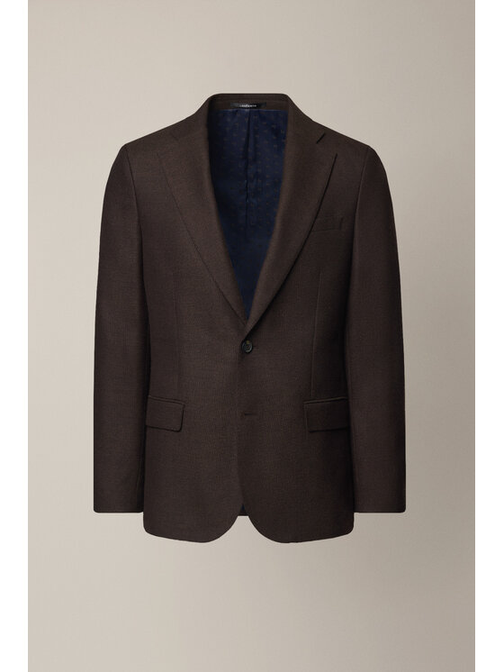 Lancerto Lancerto Marynarka Ferla MA073225000010 Brązowy Slim Fit