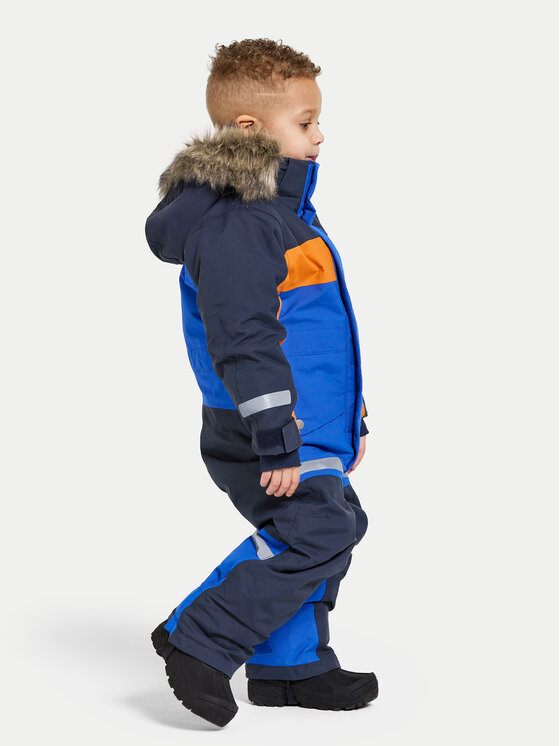 Didriksons Didriksons Зимен детски гащеризон Bjärven 505466 Син Regular Fit