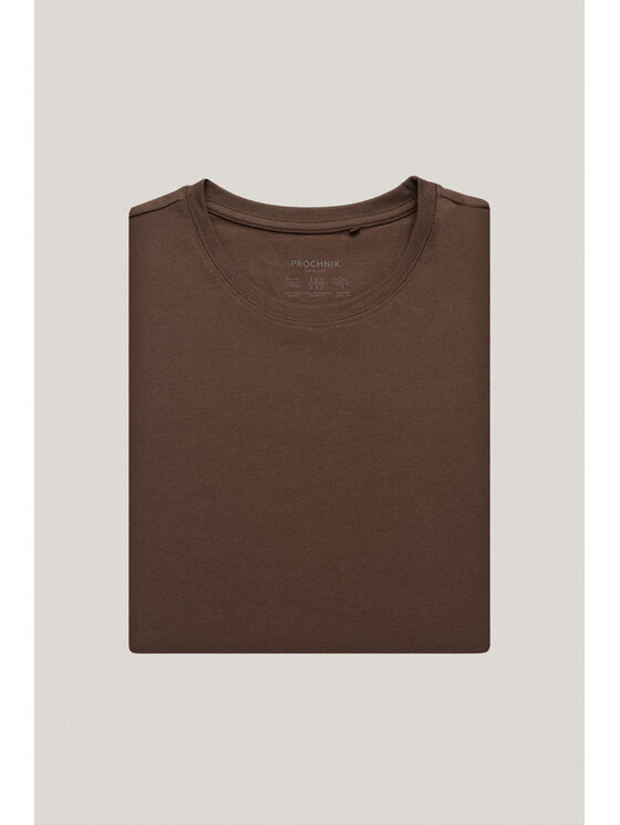 Próchnik Próchnik T-Shirt PM9 TS073126000017 Khaki Regular Fit