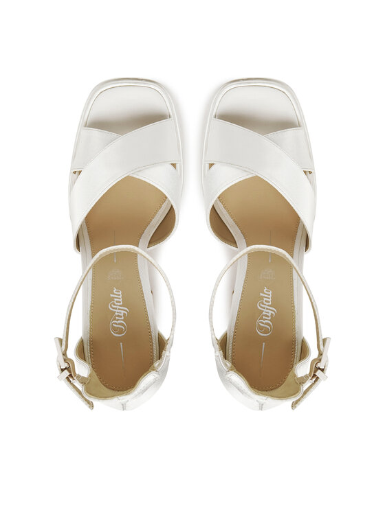 Buffalo Buffalo Sandali Bonny 1291411 Bianco