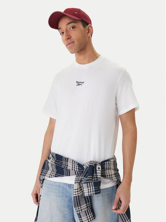 Reebok Reebok Póló Branagan RK25561CCM Fehér Regular Fit
