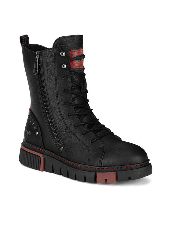 Mustang Mustang Stiefeletten 1502-502 Schwarz