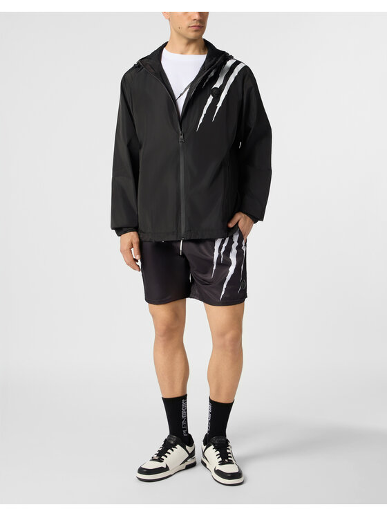 Plein Sport Plein Sport Kurtka puchowa 28343 Czarny Regular Fit