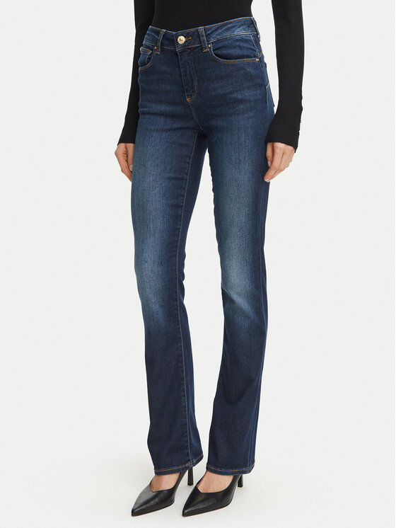 Fracomina Farmer FP26WV8020D46001 Sötétkék Bootcut Fit
