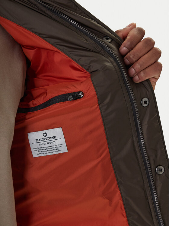 Milestone Milestone Pārejas jaka MSSantos 990474 60655 Haki Regular Fit