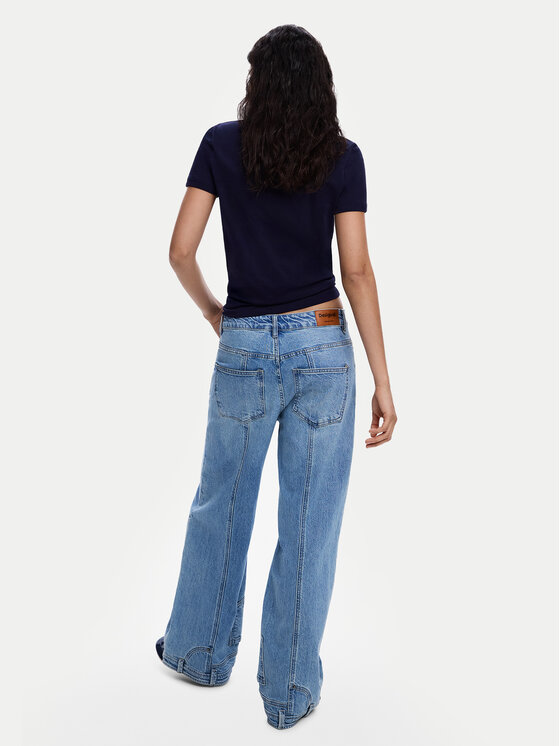 Desigual Desigual Футболка Estocolmo 26SWTK03 Cиній Regular Fit