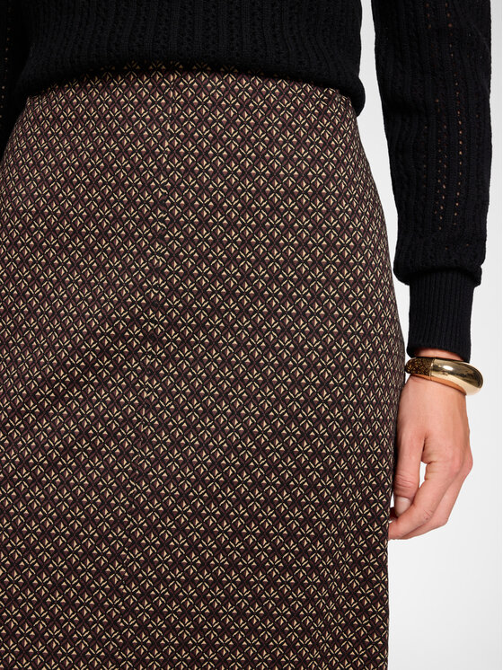 Elena Mirò Elena Mirò Spódnica midi 1006Z000085N001 Czarny Slim Fit