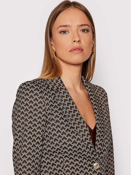Giacca da abito WF1183 J1657 Marrone Regular Fit