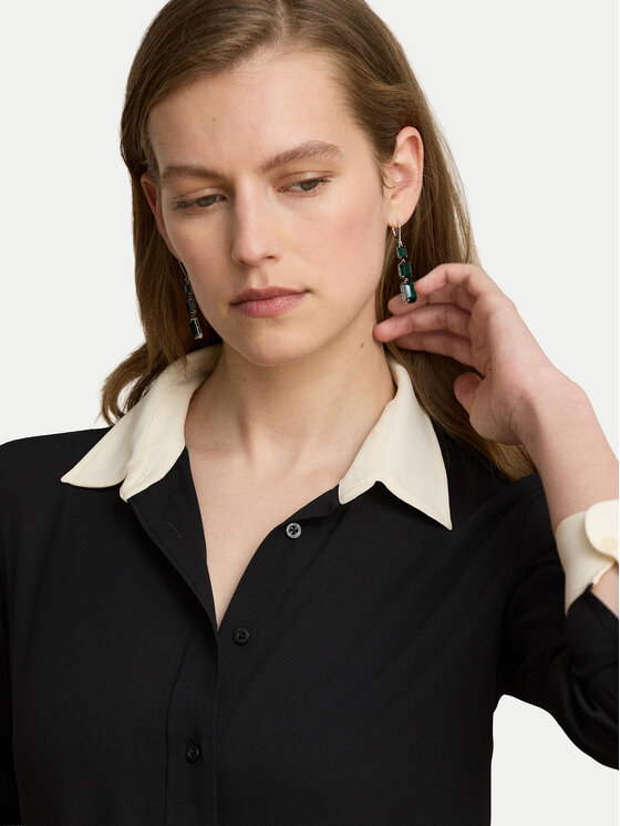 LAUREN RALPH LAUREN LAUREN RALPH LAUREN Πουκάμισο 200968762001 Μαύρο Classic Fit