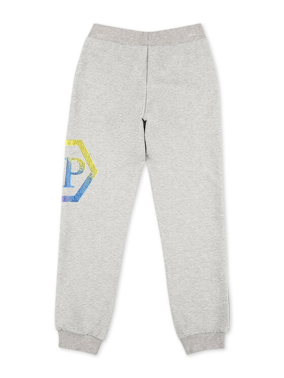 PHILIPP PLEIN PHILIPP PLEIN Spodnie dresowe 30326 Beżowy Jogger Fit