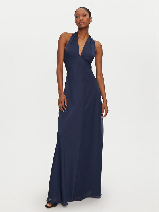 Robe de soirée marine on sale