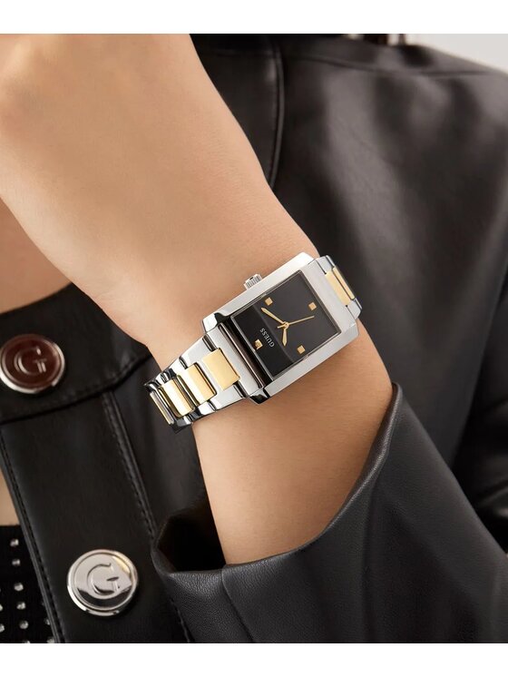 Guess Guess Zegarek GW0876L3 Srebrny