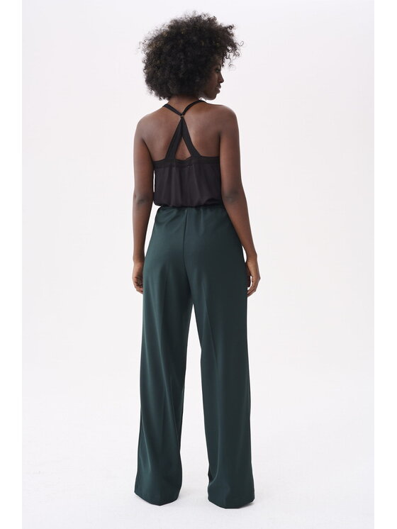 blue shadow blue shadow Spodnie damskie Celia BS Zielony Standard Fit