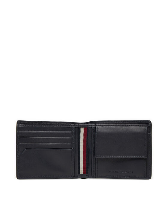 Tommy Hilfiger Tommy Hilfiger Portfel męski Casual AM0AM12766 Granatowy