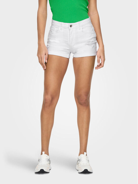 Női Farmer rövidnadrág JDY, Méret: XL, Fehér, Blume 15293951