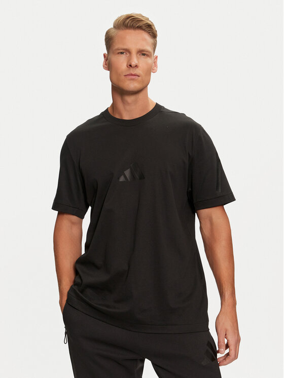 adidas Tričko Z.N.E. JE3069 Čierna Regular Fit