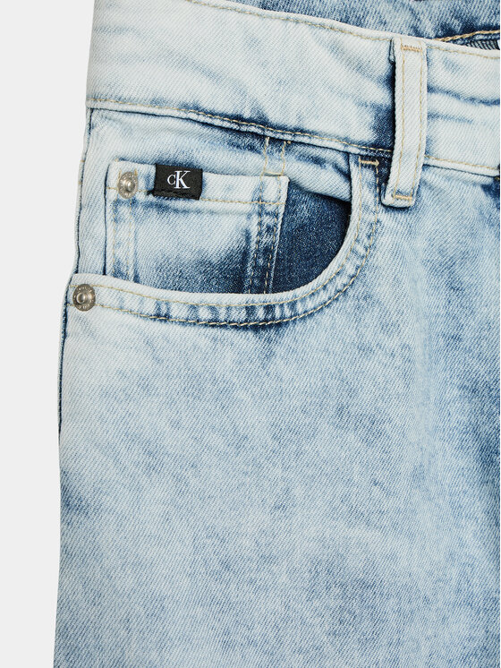 Calvin Klein Jeans Calvin Klein Jeans Jeans hlače IB0IB01914 Modra Regular Fit