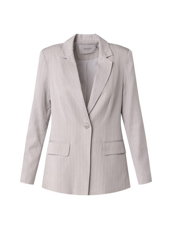 QUIOSQUE QUIOSQUE Marynarka 8UC003 Szary Regular Fit