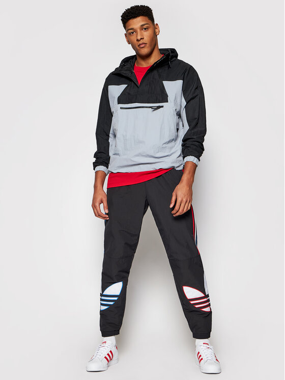 adidas adidas Geacă fără fermoar Adventure Mishmash Blocked GN2329 Negru Regular Fit