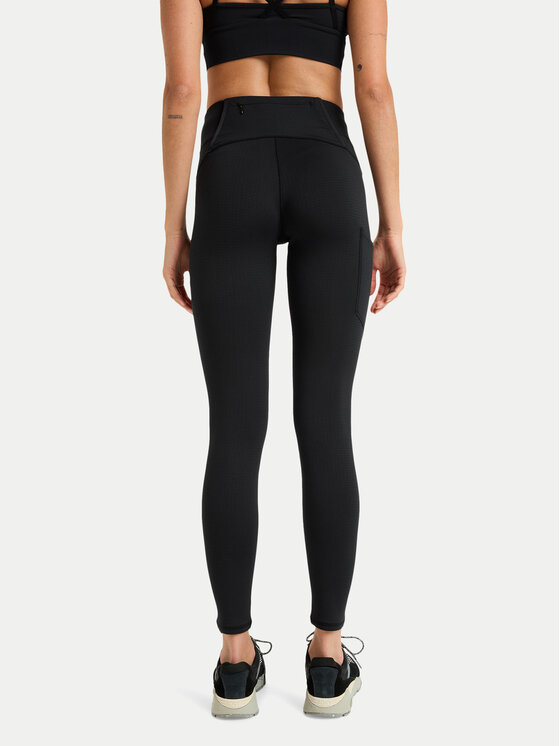Roxy Roxy Legíny Waves Of Warmth ERJNP03671 Čierna Slim Fit