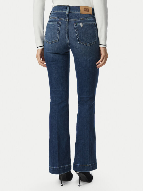 Liu Jo Liu Jo Jeansy UF6061 D0379 Niebieski Flare Fit