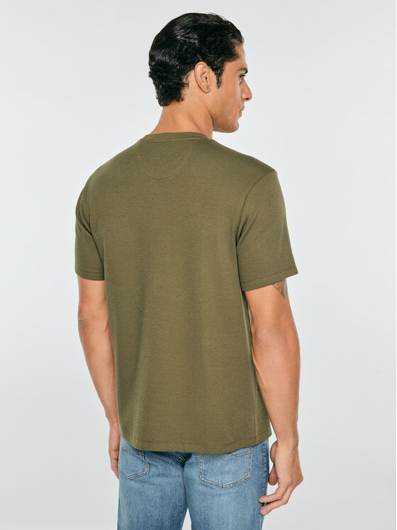 BIG STAR BIG STAR T-Shirt MIKES Zielony Comfort Fit