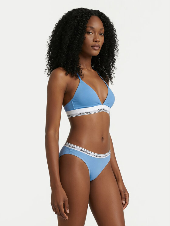 Calvin Klein Underwear Calvin Klein Underwear Trikotni nedrček LV00QF8498 Svetlo modra