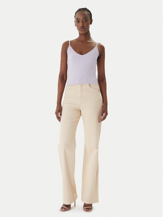 Guess Guess Marškinėliai O6GR01 Z5302 Violetinė Regular Fit