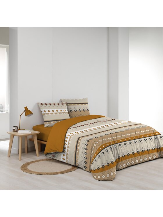 MIAhome MIAhome Komplet pościeli 240x220 cm ETHNO Kolorowy