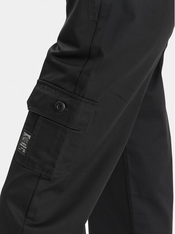 Champion Champion Παντελόνι φόρμας 117201 Μαύρο Relaxed Fit