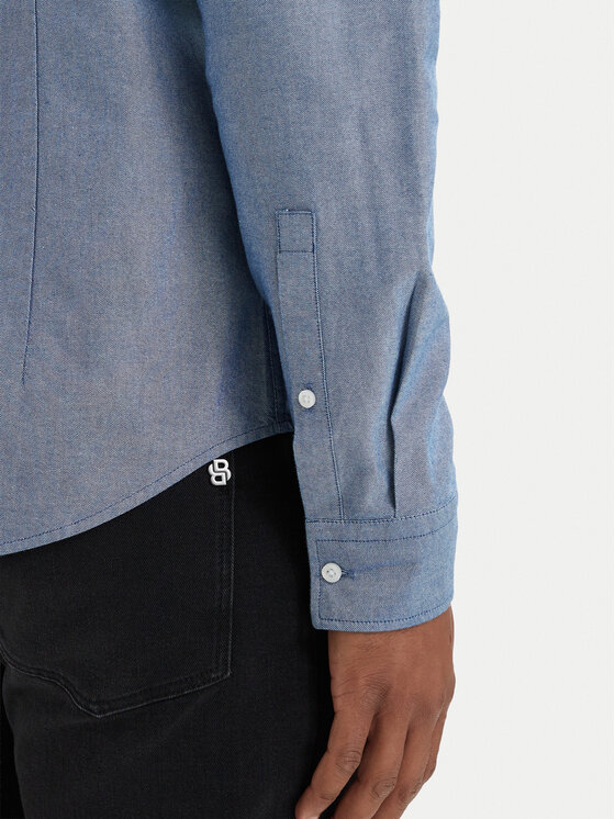 HUGO HUGO Ing Evito 50479302 Kék Slim Fit
