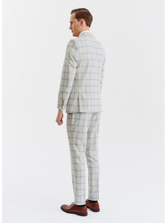 Pako Lorente Pako Lorente Spodnie garniturowe P23SF-6G-006 Beżowy Slim Fit