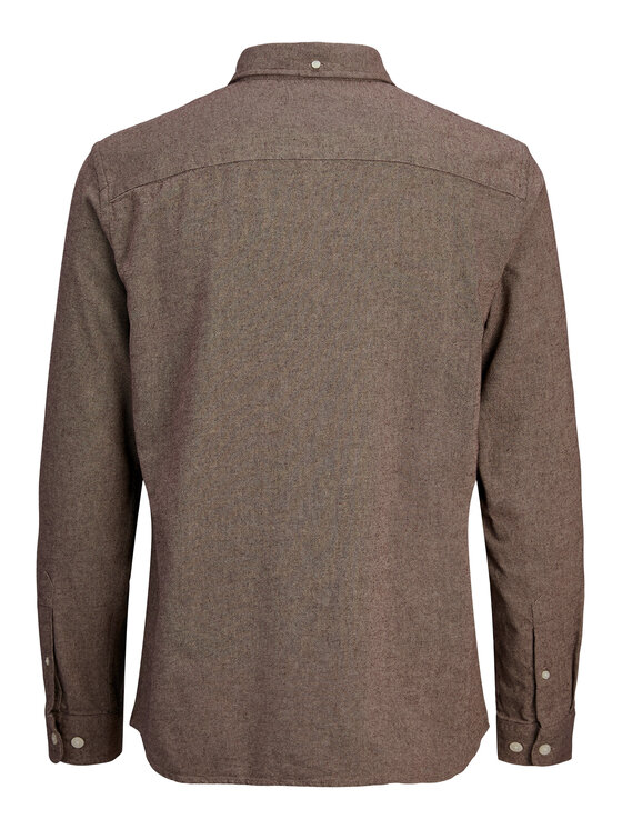 Jack & Jones Jack & Jones Hemd Blubrook 12282353 Beige Regular Fit