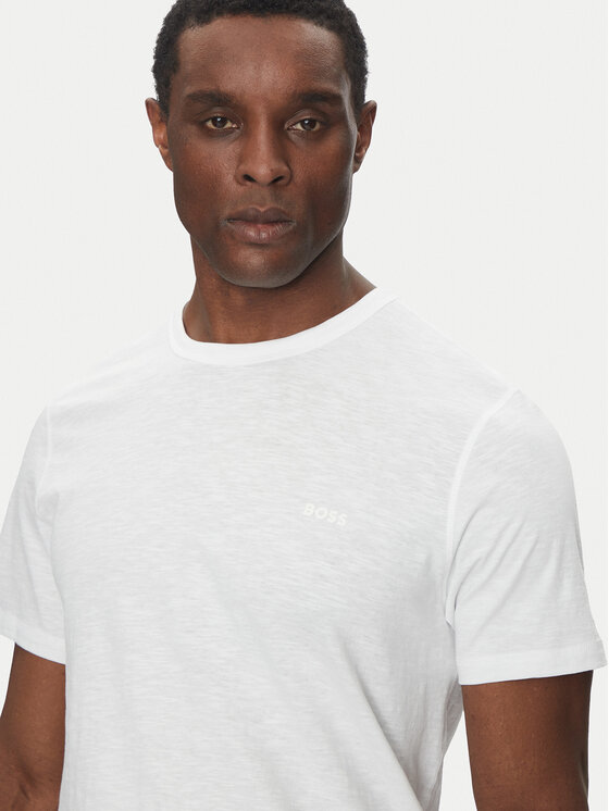 BOSS BOSS Tričko Tegood 50508243 Biela Regular Fit