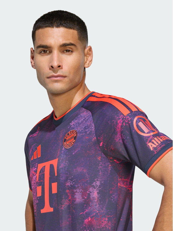 adidas adidas Koszulka techniczna 172071 Kolorowy Slim Fit