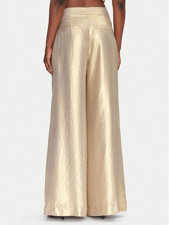 ACCESS FASHION ACCESS FASHION Palazzo hlače 53-5034-922 Zlatna Wide Leg