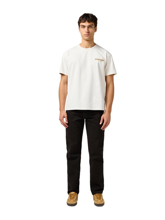 Wrangler Wrangler T-Shirt Casey Jones Graphic Tee Biały Relaxed Fit