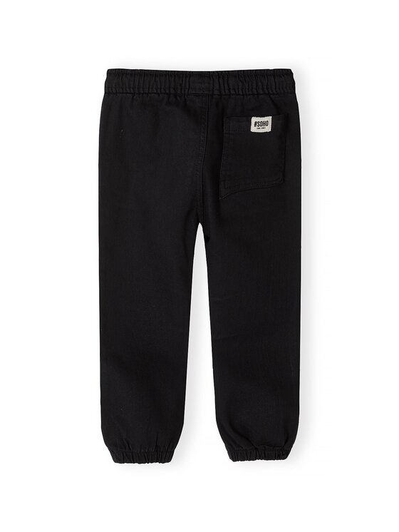minoti minoti Spodnie materiałowe 33PANT202 Czarny Regular Fit