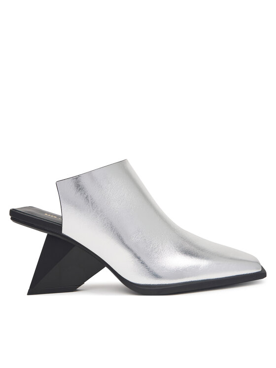 United Nude United Nude Klapki Rockit Mule III 1104214116 Srebrny