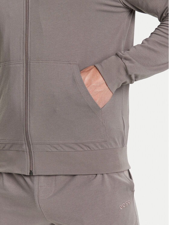 BOSS BOSS Felpa Mix&Match 50515307 Marrone Regular Fit