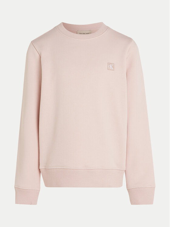 Calvin Klein Jeans Calvin Klein Jeans Pulóver Mono Mini Badge IU0IU00570 Rózsaszín Regular Fit