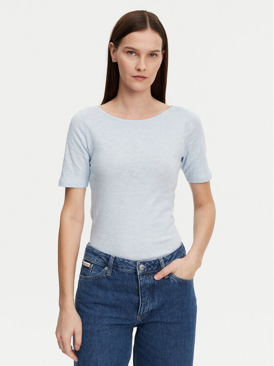 Marc O'Polo Marc O'Polo Bluză 502 2261 51399 Albastru celest Regular Fit