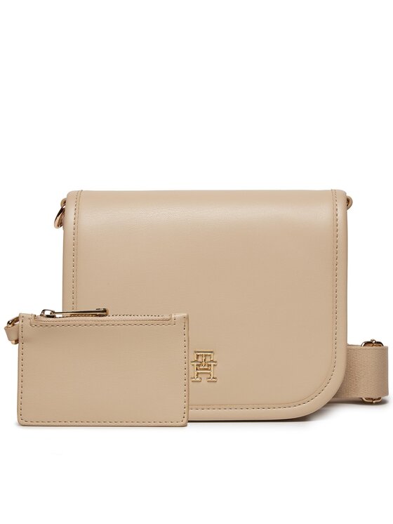 Tommy Hilfiger Tommy Hilfiger Handtasche Th City Crossover AW0AW15694 Weiß