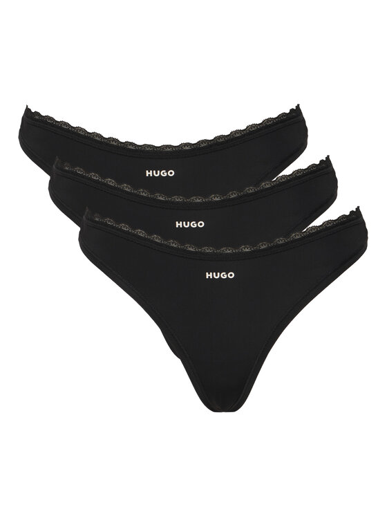 HUGO HUGO Stringide komplekt 50566737 Must